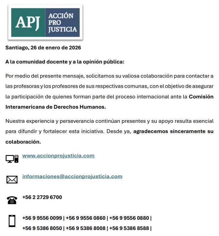 Informativo 26 de Enero 2026